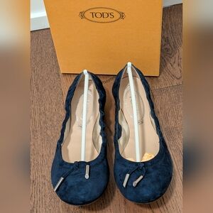 Elegant Navy Blue Women's Shoes